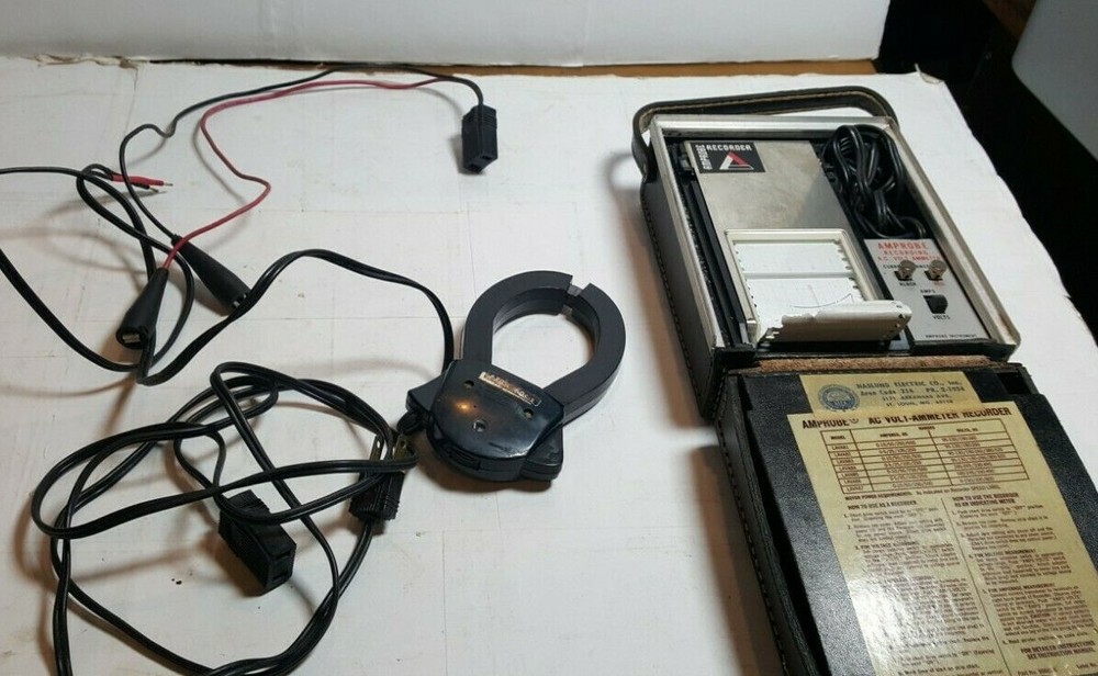Vintage Amprobe AC Current Recorder LAA82 Untested