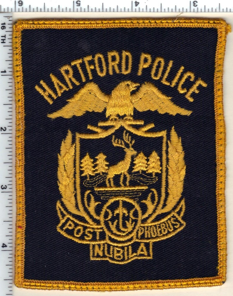 Hartford Police (Connecticut) 3rd Issue Uniform Take-Off Shoulder Patch