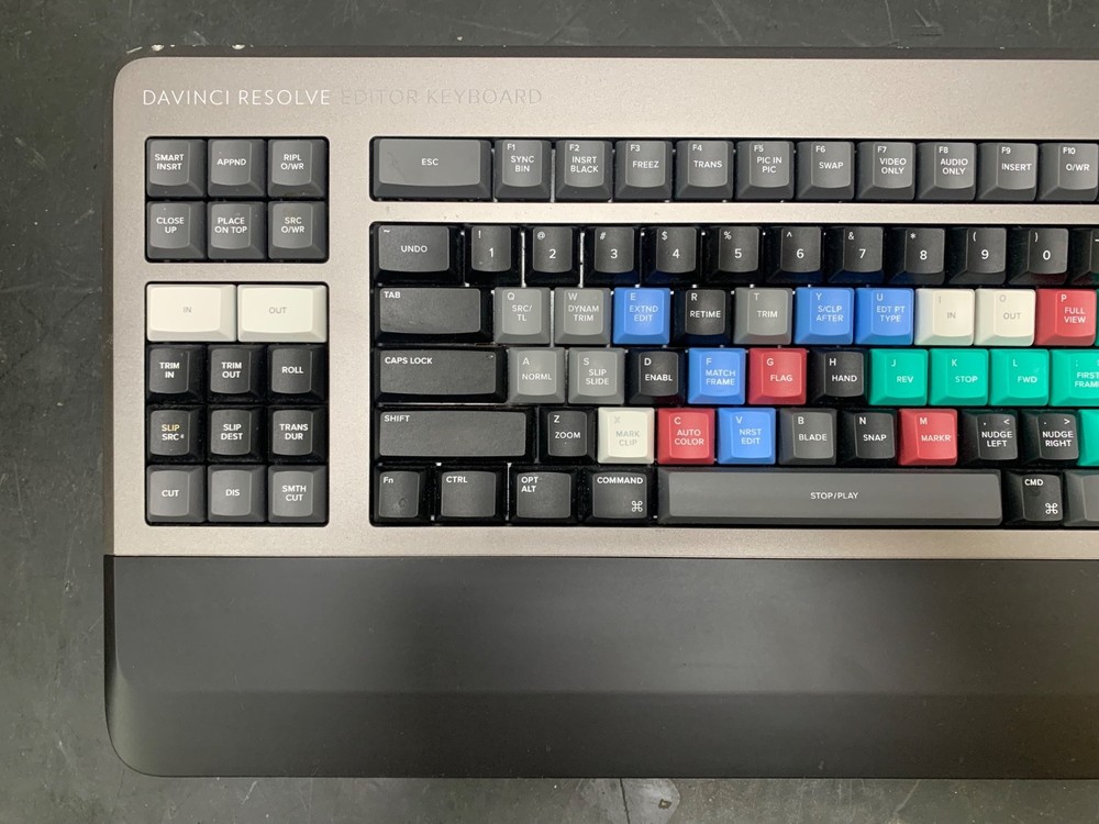 Blackmagic Design DaVinci Resolve Editor Keyboard READ