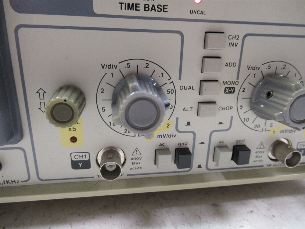 ITC Instruments 3304 25MHz Dual Trace Oscilloscope