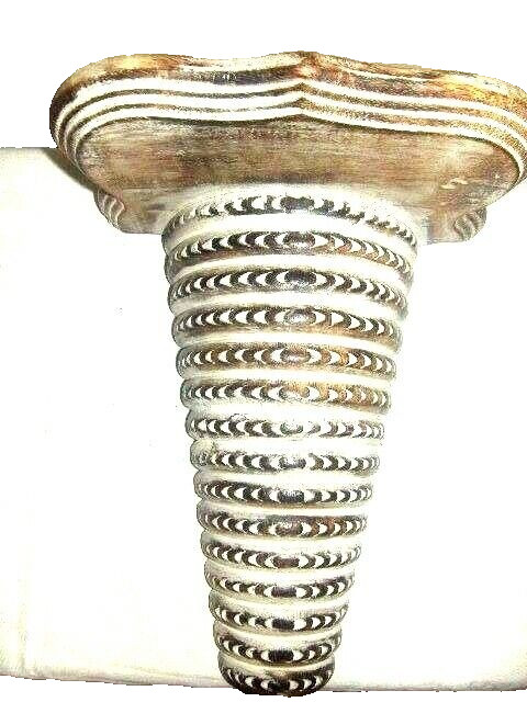 Unique Style Wall Handpainted Wooden Wall Sconce