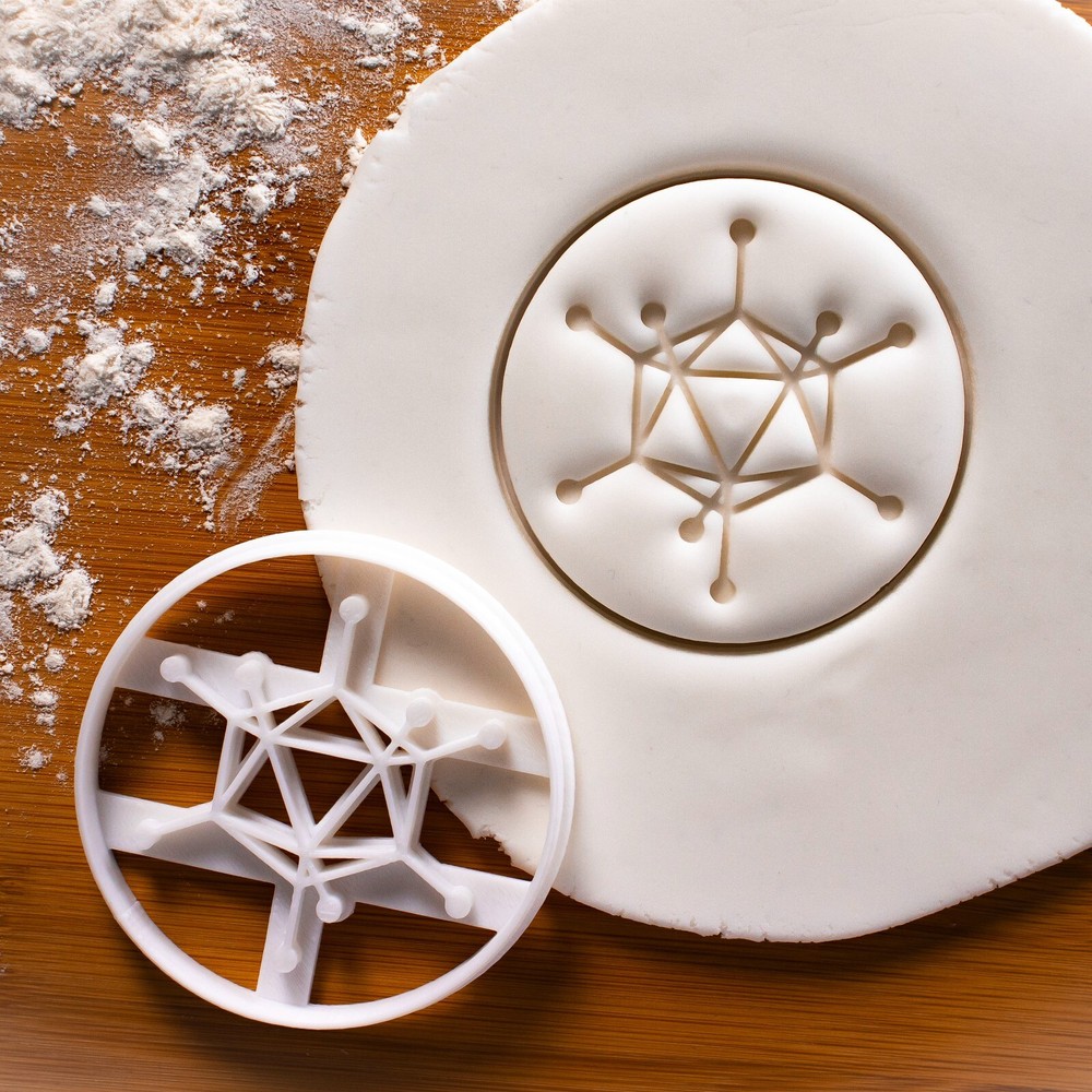 Adenovirus Cookie Cutter - Microbiology laboratory science research virus vector