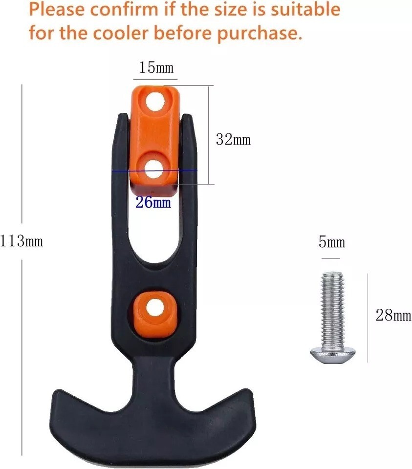 Cooler Latch Replacements Durable Cooler Lid Latches