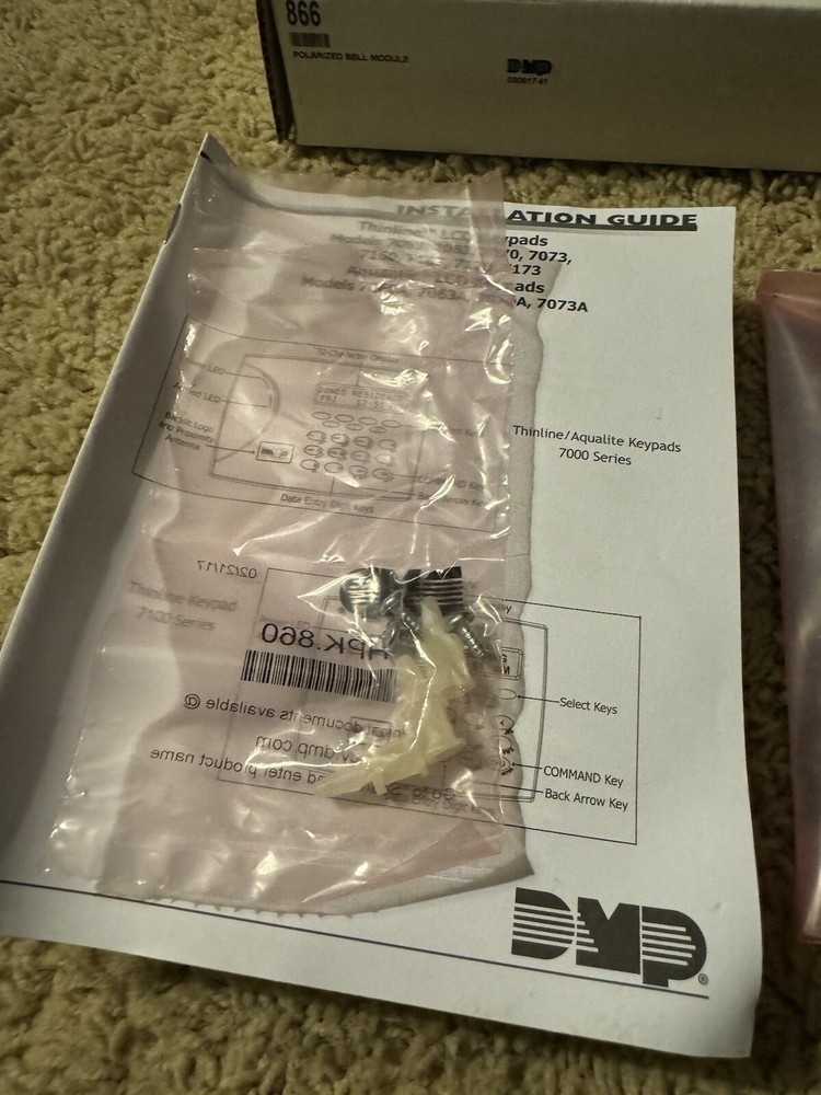 DMP 866 POLARIZED BELL MODULE BRAND NEW SEALED