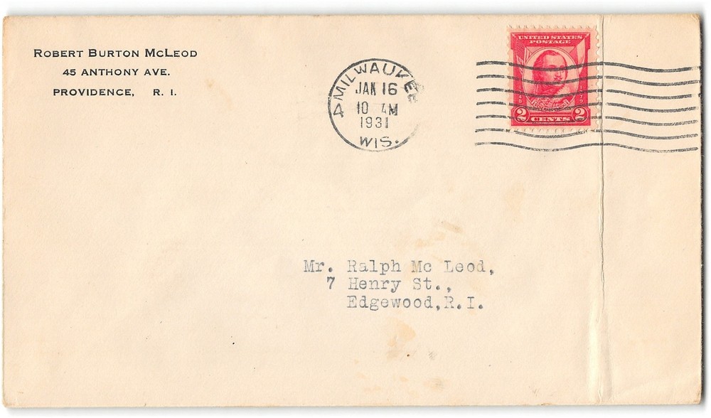 US #690 FDC, 1931