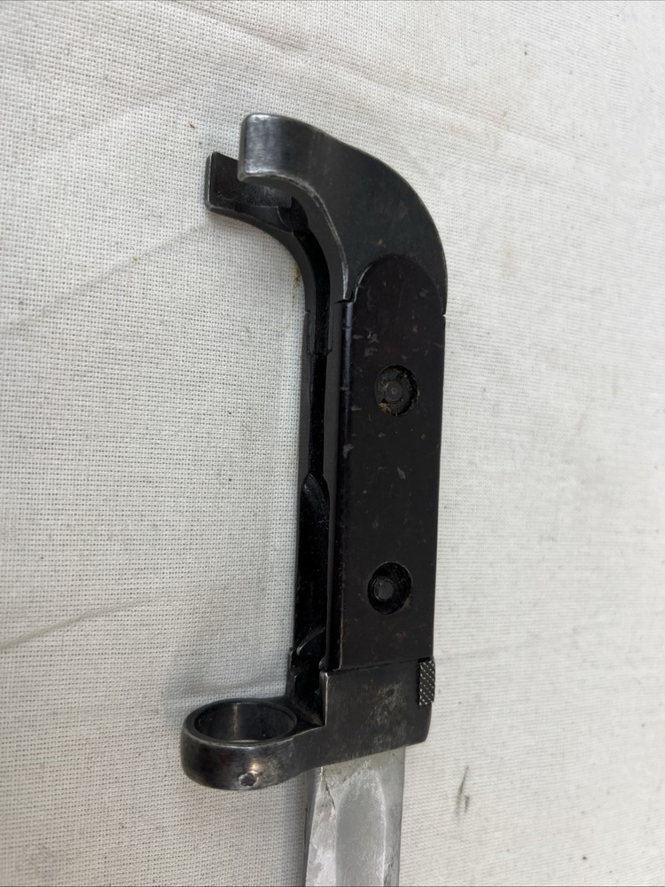EARLY TYPE EAST GERMAN BAYONET WITH SCABBARD