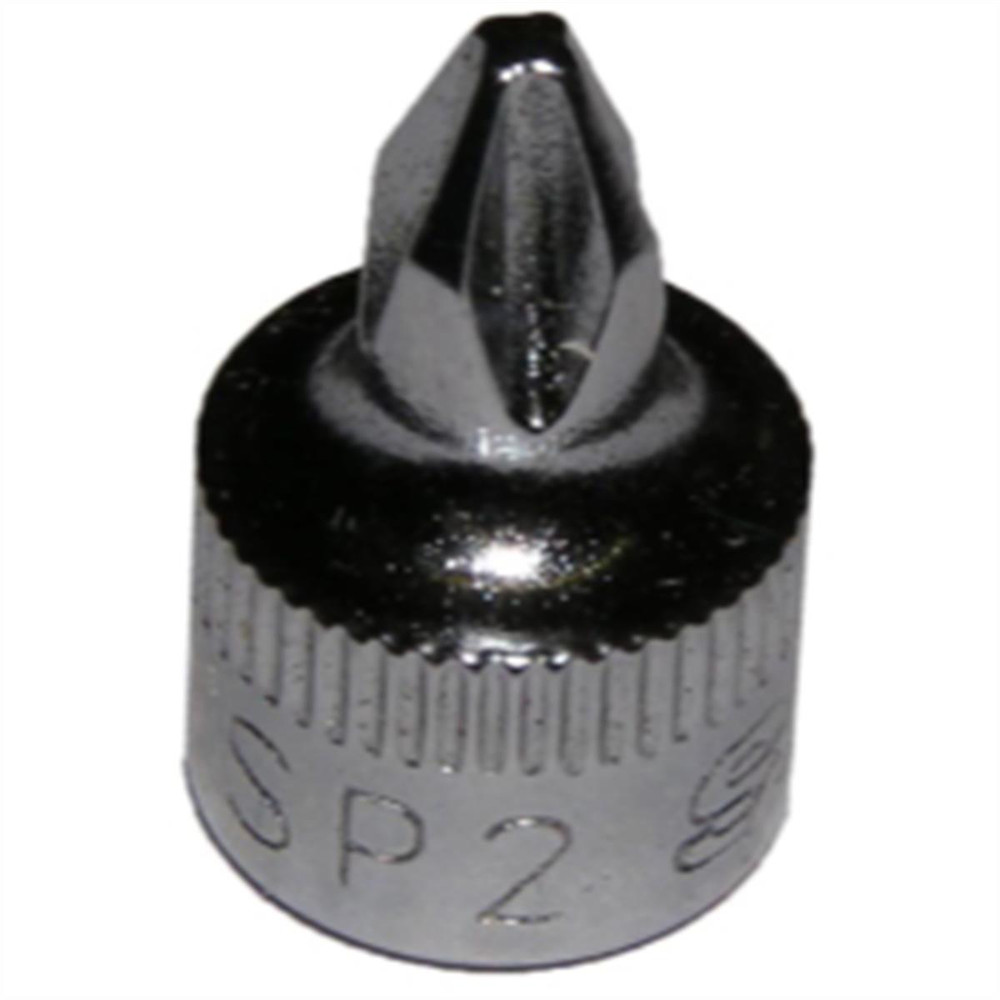 VIM Tools Stubby Philips Driver, P2 Tip, 1/4 Inch Square Drive