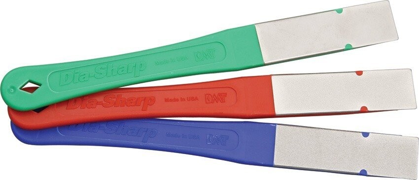 DMT Sharpener Dia - Sharp Mini Hone Sharpening Kit Coarse, Fine, Extra - D2K