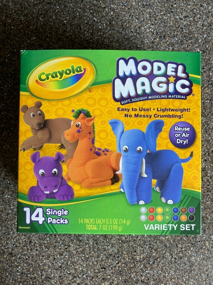 Crayola Model Magic Variety Set includes 12 sealed packs