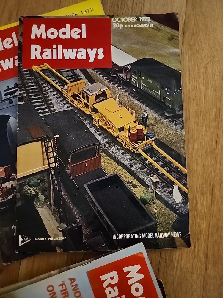 model railways magazine Various 1972, 73, 74