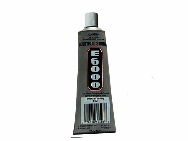 E6000 Adhesive ~ Clear 3.7 ~ Medium Viscosity Strong Craft ~ Bonding Cement