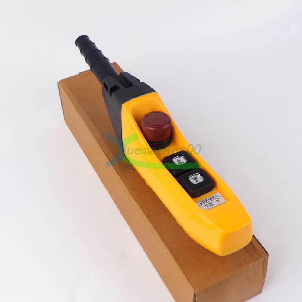 NEW COB-61FS COB Crane Hoist Control Button switch double speed