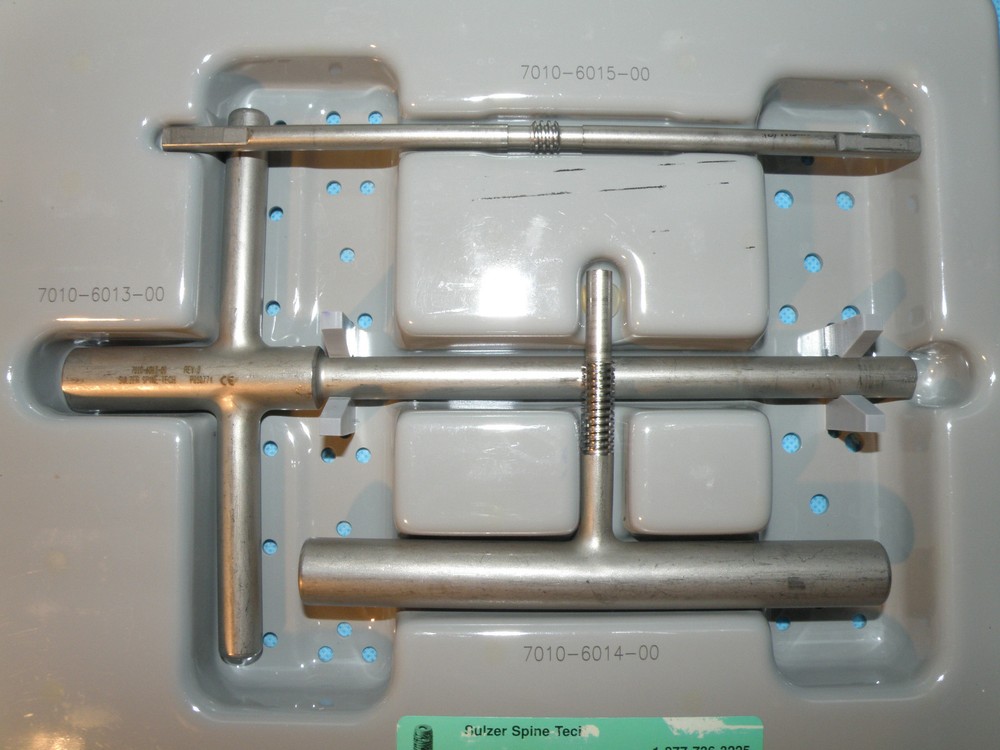 SULZER Spinetech Spinal orthopedic instrument set, Interbody