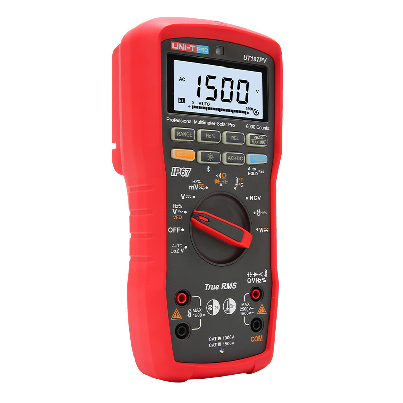 UNI-T UT197PV High-Precision True Rms Handheld Industrial Multimeter