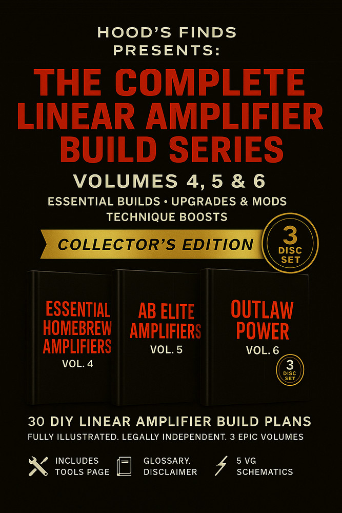 Linear Amp Build Series Vol 4-6 | BUNDLE SET | CD-ROM - SEE VIDEO