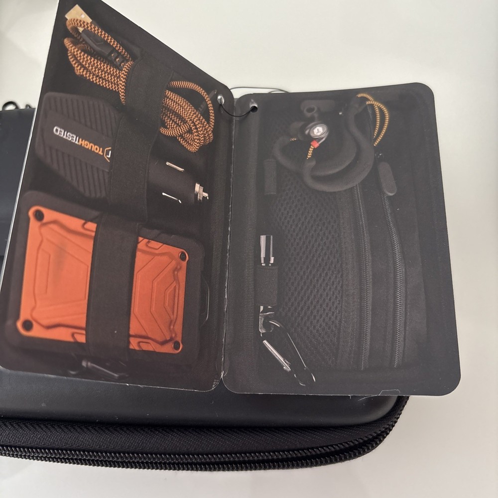 Digi Power TT-CS-GB Tough Tested Tech Gear Back , Black