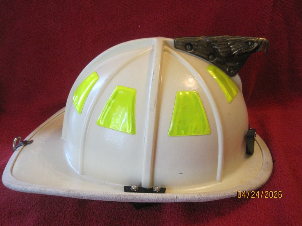 Cairns 1044 Fire Helmet with Brass Eagle