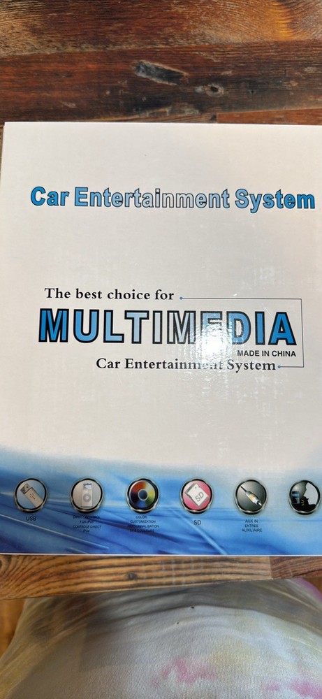 Car System Entertainment System LCD Touch Screen with Cd DVD Capabilities .