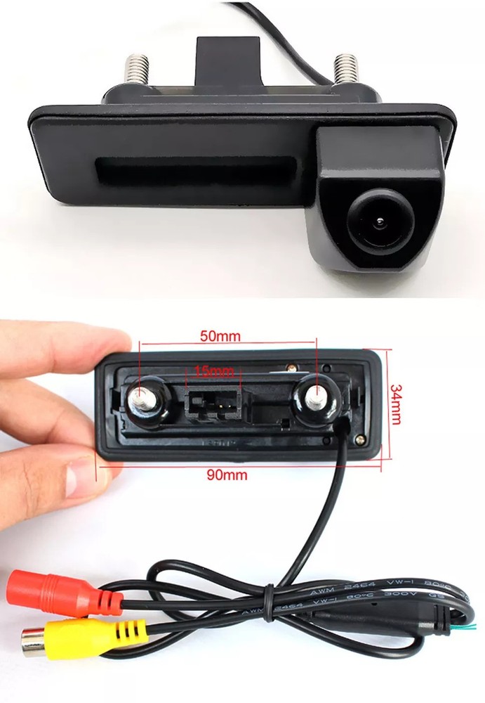 Rear View Camera For Skoda Octavia MK2 Superb Boot Handle Trunk Parking Camera