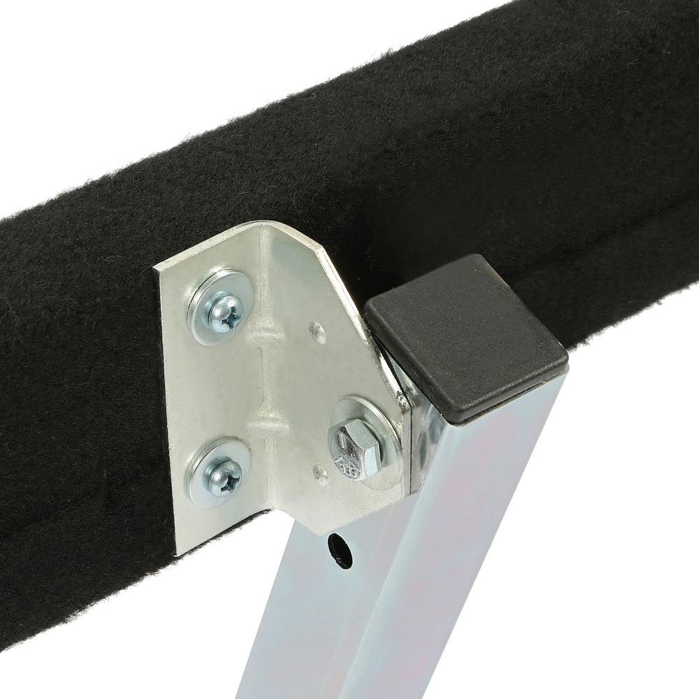 Boat Trailer Bunk Board Guide-On 5' Feet Rail Makes Loading Boat w/Brackets Kit