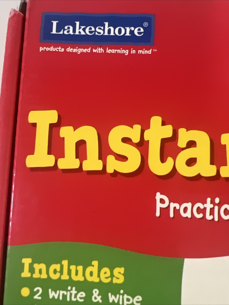 Lakeshore Printing Letters Instant Learning Center