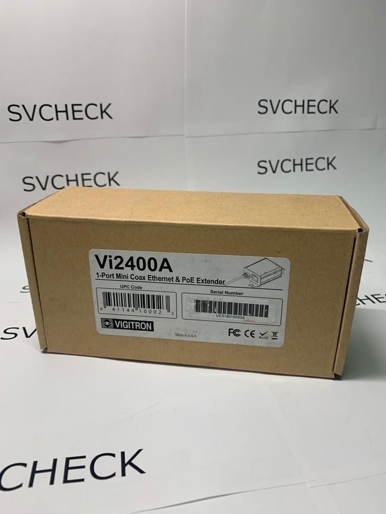 Vigitron Vi2400A Mini Coax Ethernet & PoE Extender