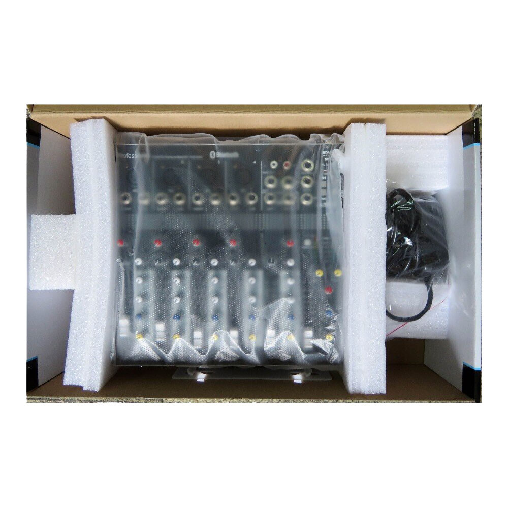 6 Channel Audio Sound Mixer Function Recording Mixing Console Effects USB Mix
