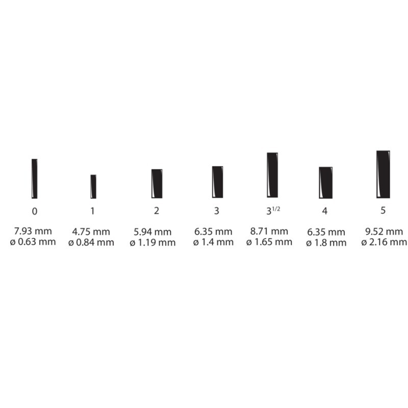 VMC Single Black Sleeves / Crimps - 3985