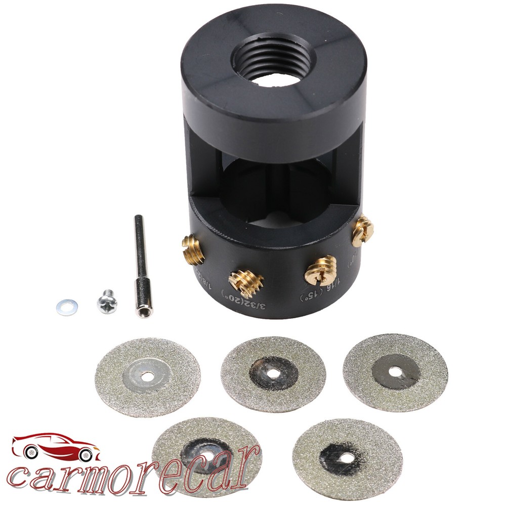 Tungsten Grinder With Sharpener Multi-Angle Offsets Head Tool Fits TIG Welding