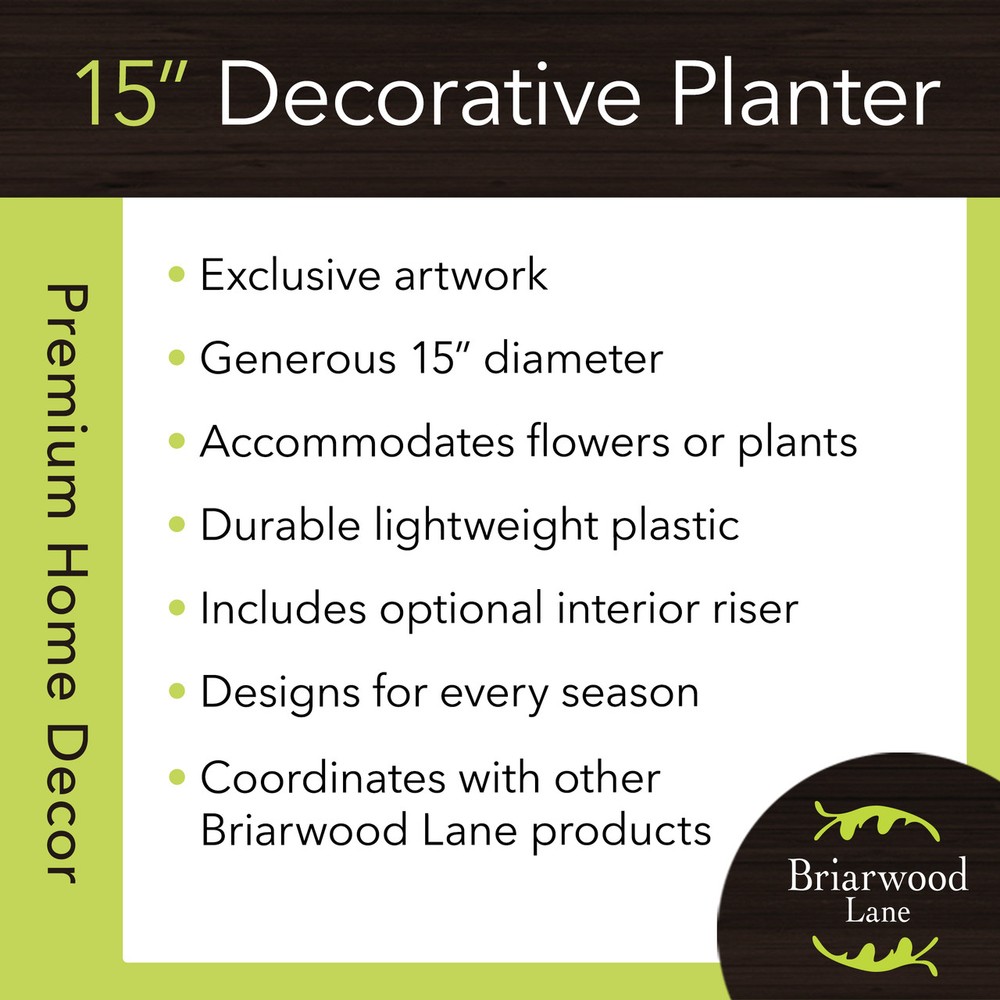 Briarwood Lane Squiggle Medium Planter