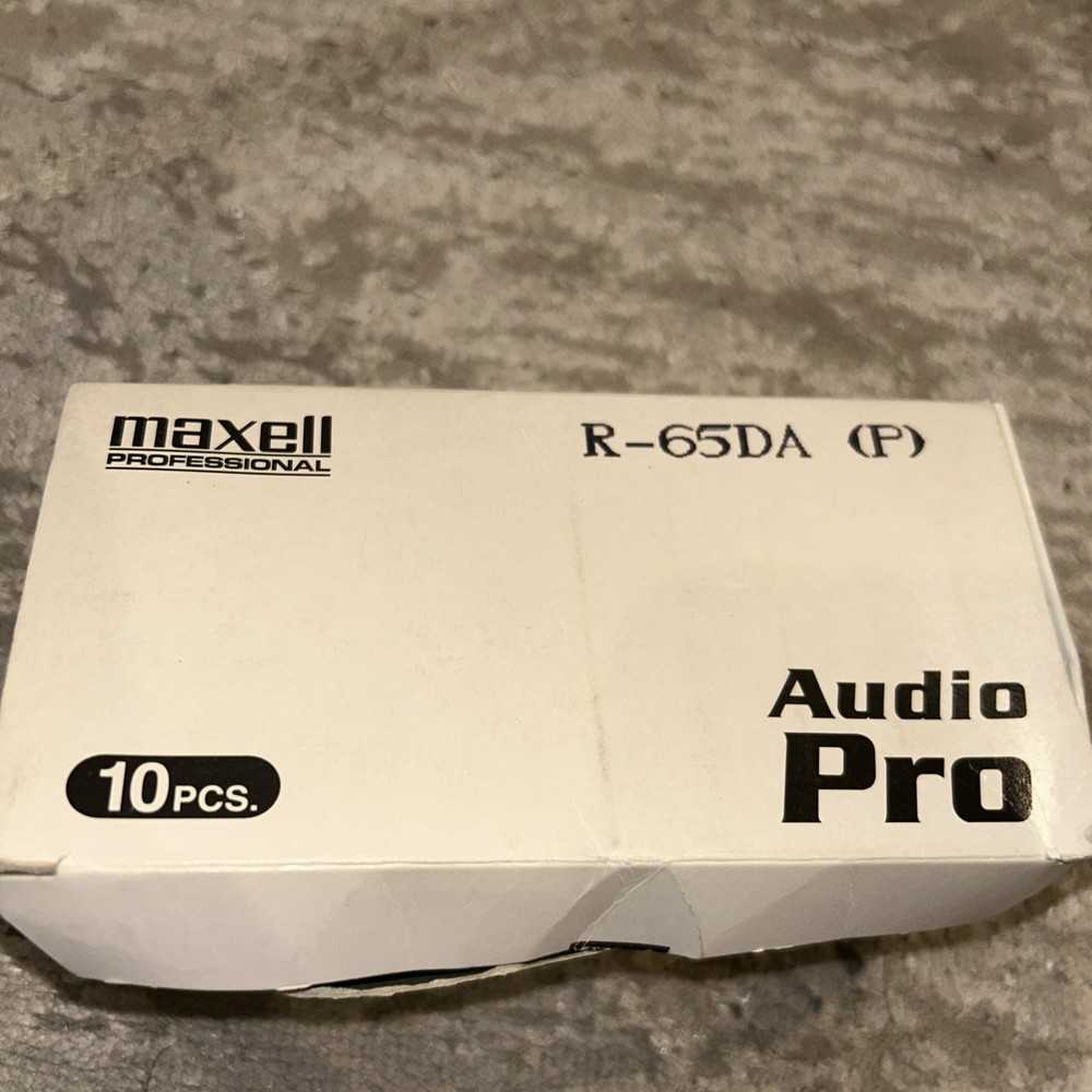 Maxwell Professional DAT 65Audio Pro R-65DA Tape