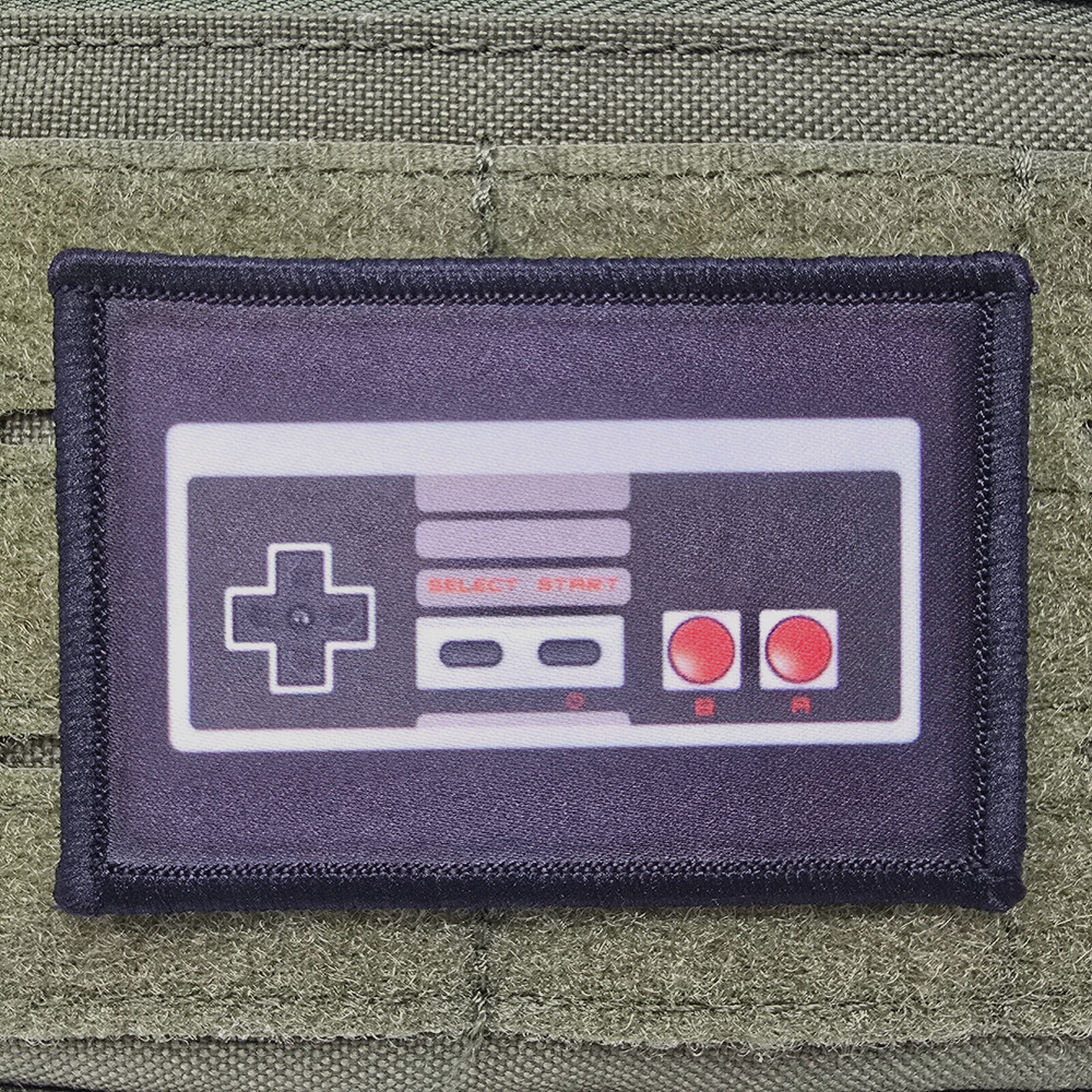Game Controller Morale Patch Tactical Military Army USA Flag Hook & Loop 008