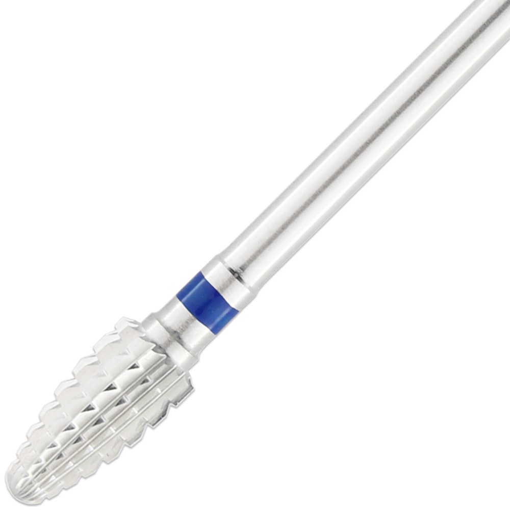 Professional Silver Mini Cone Safety Carbide Nail Drill Bit Medium Grit