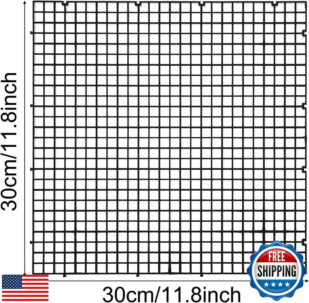 ALEGI Aquarium Plastic Grid Divider Tray Egg Crate,Grid Isolate Board Divider