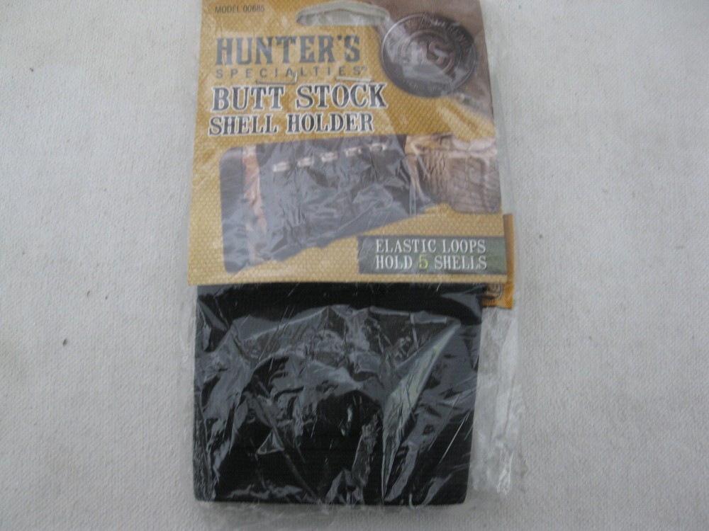 Hunter's Specialties Butt Stock Shell Holder Black