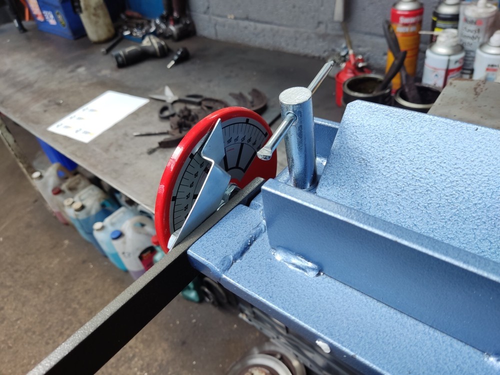 New sheet metal folder 400mm / 3mm + angular scale + angle limiter. Video, Free