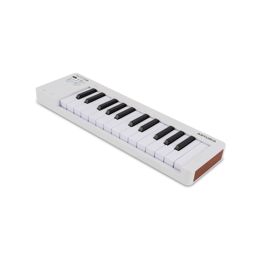 Arturia MicroLab mk3 25-Key Universal MIDI Controller (White)