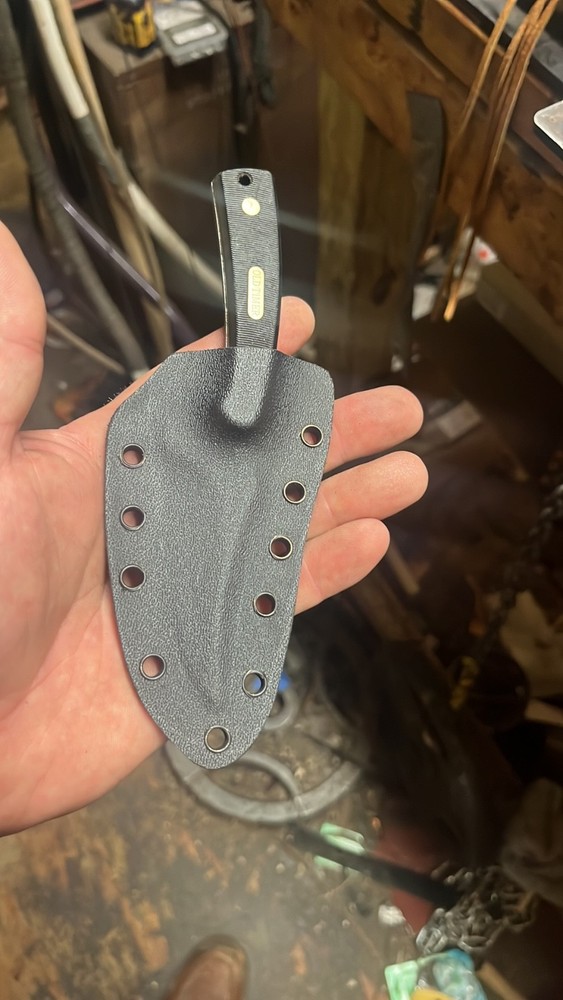 plain neck sheath *fits tek lok for old timer sharpfinger