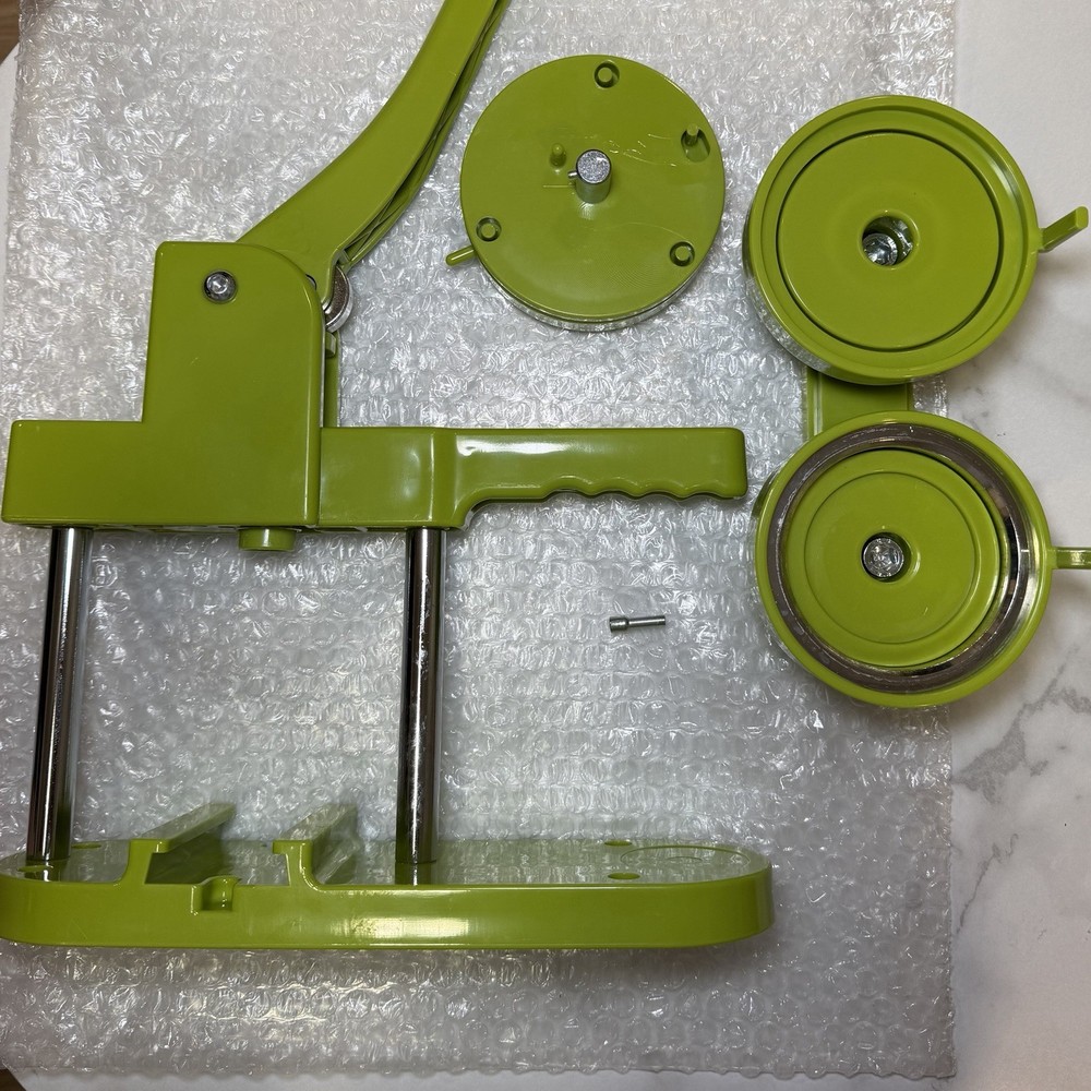 Button Maker Machine Multiple-Sizes - Pin Maker Machine 1.25 inch+2... Fast Ship