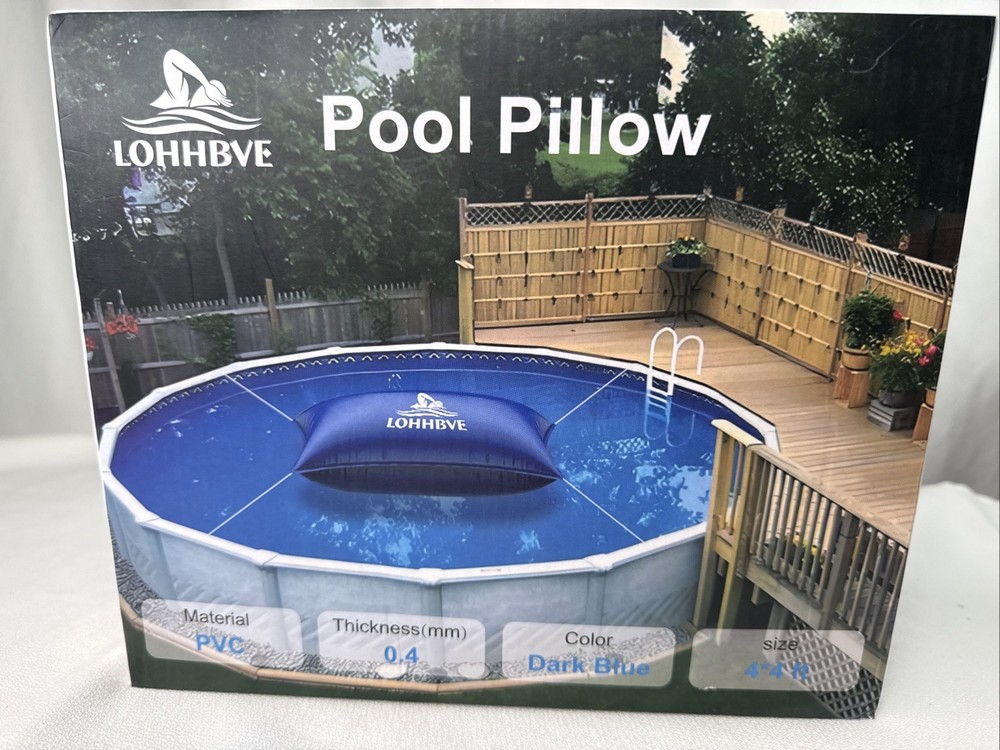 4x4Ft Pool Pillow | Pool & Spa Debri Protection/Winterization