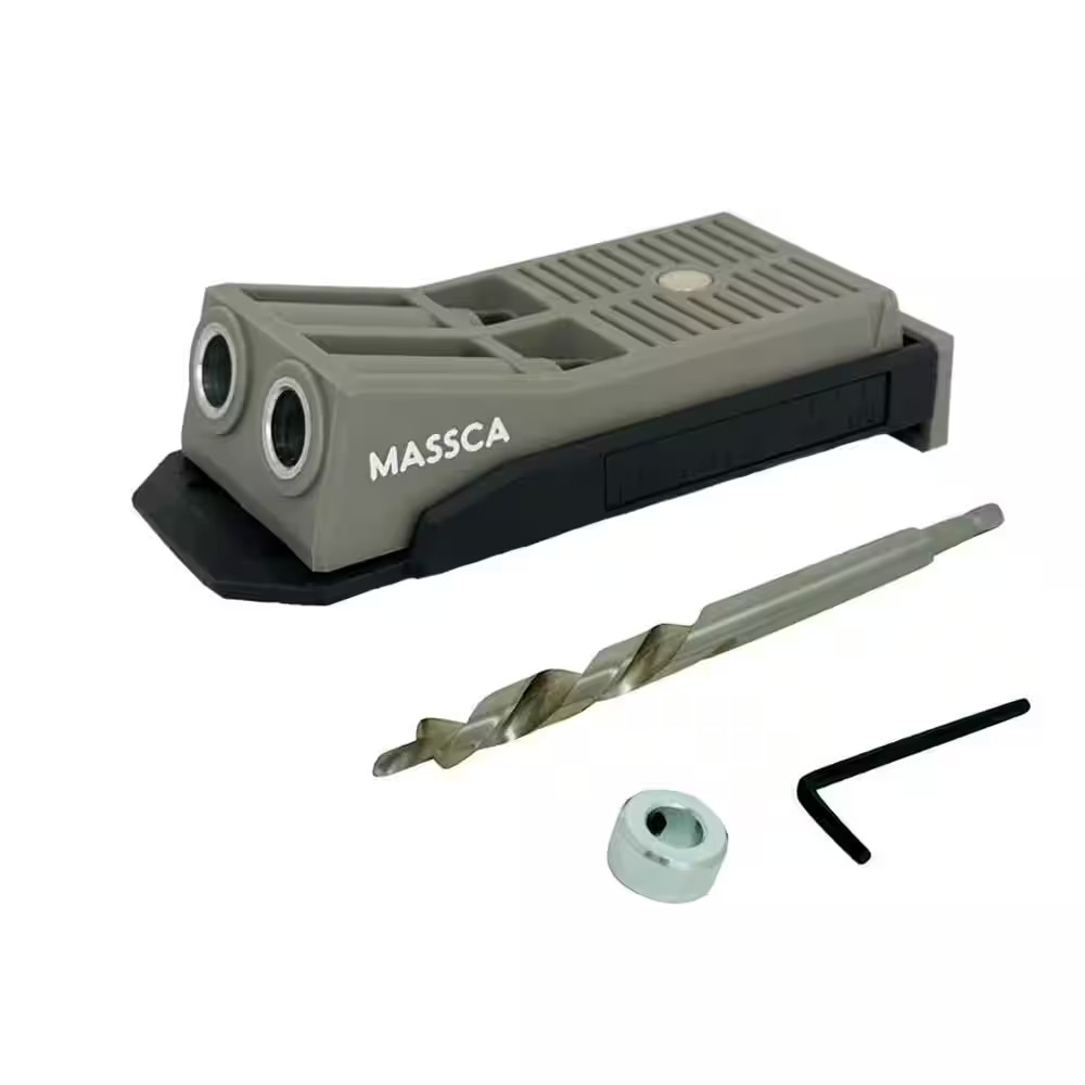 Twin Pocket Hole Jig Set (4-Piece)
