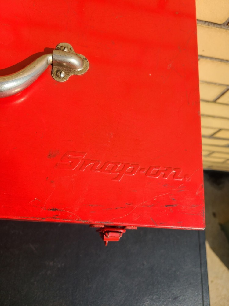 Snap-On SPP-270 Lockable File Storage Box Vintage