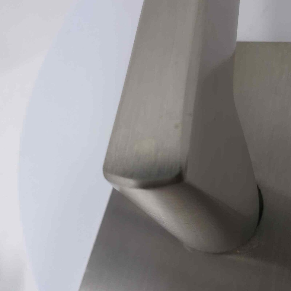 Emtek Helios Dummy Levers Set Rectangular Rosette Satin Nickel 5052HLOUS15