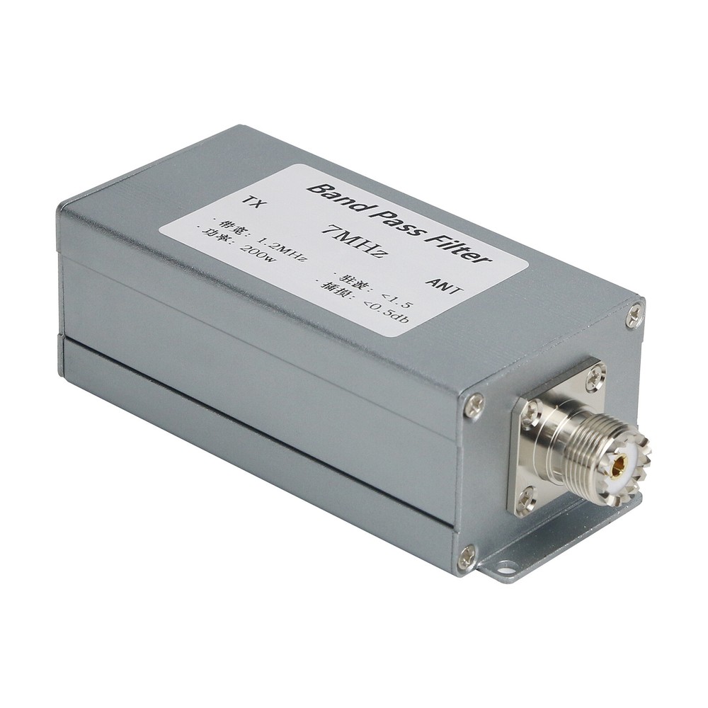 7MHz BPF Band Pass Filter Anti-Interference Improved Receiving Sensitivity 200W