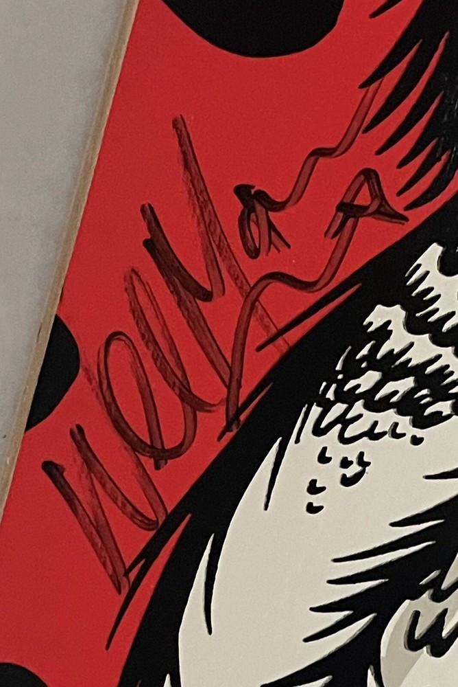 Limited Edition NULLITY “Owl” Wee-Man Signed Skateboard Deck Berrics