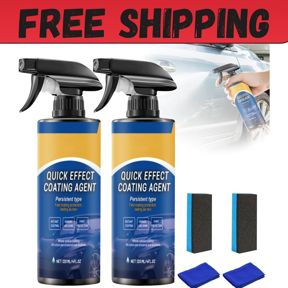 Advanced Car Quick-Acting Coating Agent Spray, Car Coating Spray, Quick Effect
