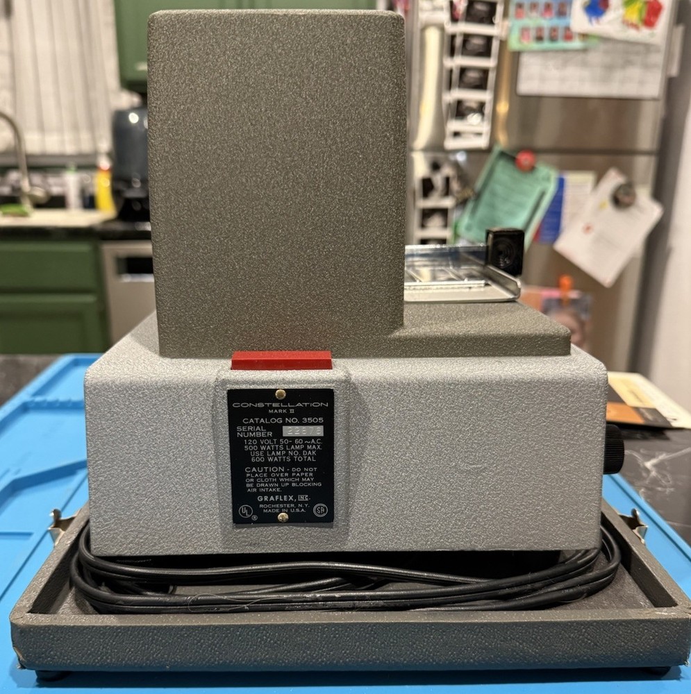 Constellation Mark 2 Vintage Projector With Magazines