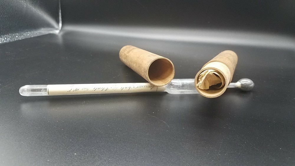 Antique Hydrometer ~ Baume Scale for Alcali