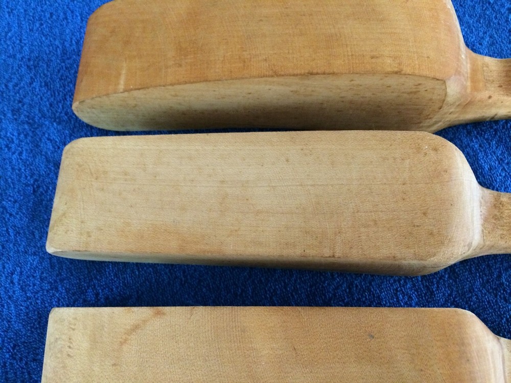 Wooden Panel Beater Slapping Hammers with Leather Straps