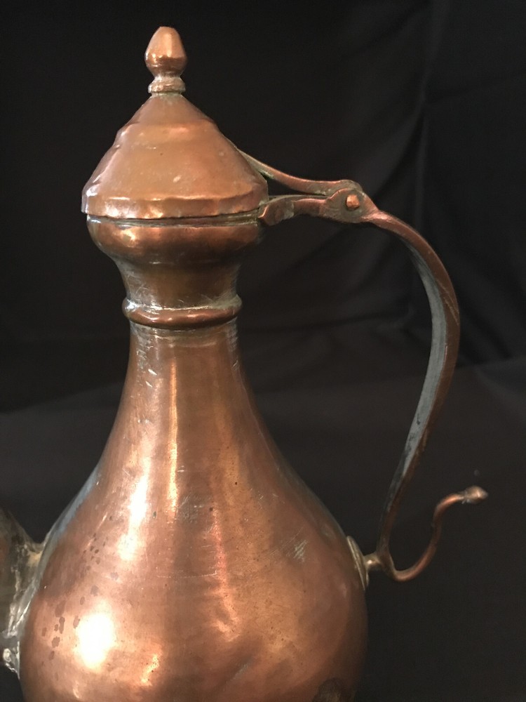 Antique Copper Middle Eastern Ewer/Tea Pot